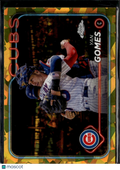 Yan Gomes 2024 Topps Chrome Sapphire Gold Refractor 40/50 Chicago Cubs
