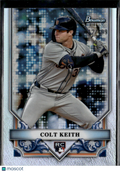 Colt Keith 2024 Bowman Sterling Rookie RC Refractor /199 Detroit Tigers
