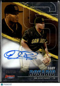 Eguy Rosario 2021 Bowman's Best Auto Autograph San Diego Padres
