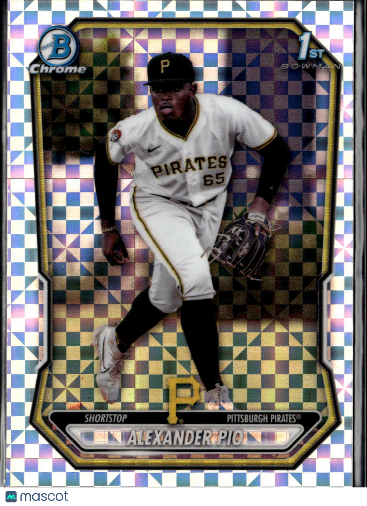 Alexander Pio 2026 Bowman Chrome 1st Xfractor Pittsburgh Pirates