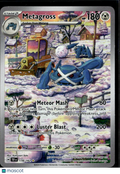 Metagross 2024 Temporal Forces Holo Secret Rare #178/162