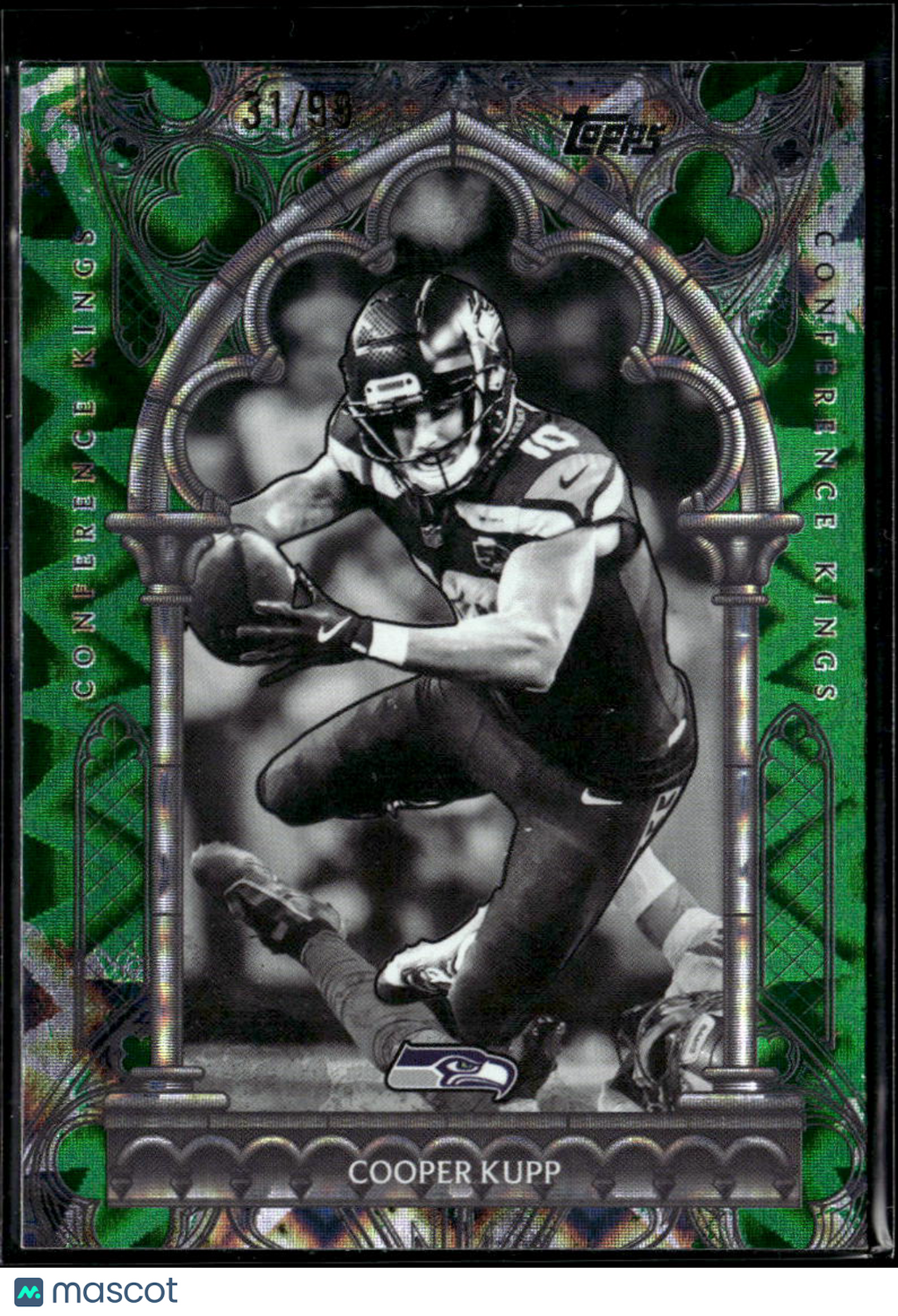Cooper Kupp 2026 Topps Confrence Kings Green 31/99 Seattle Seahawks