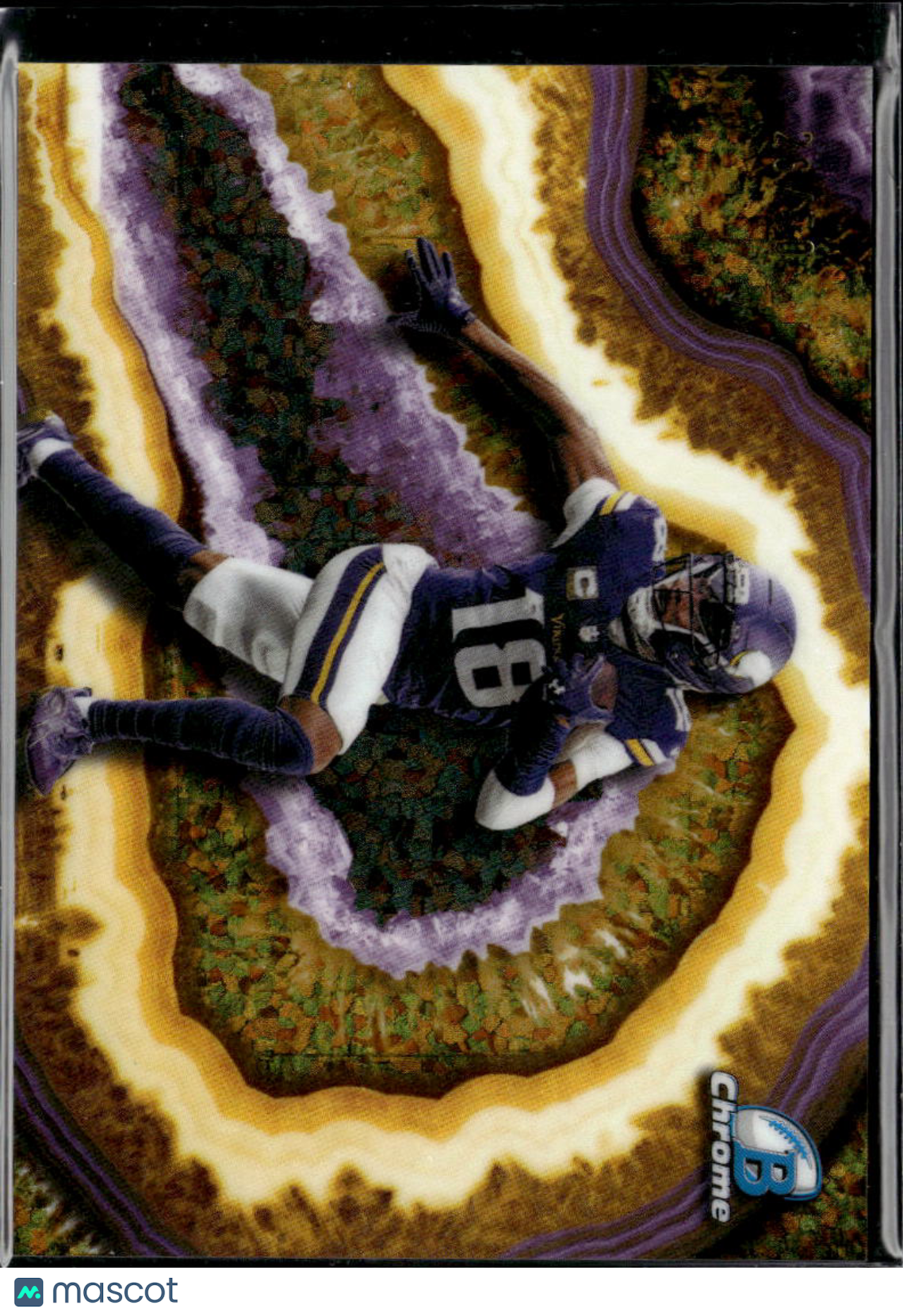 Justin Jefferson 2026 Bowman Chrome Crystallized GOLD Refractor 26/50 Vikings