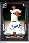Argenis Cayama 2026 Bowman Chrome Auto San Francisco Giants