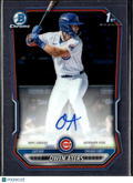 Owen Ayers 2026 Bowman Chrome 1st Auto Autograph Chicago Cubs