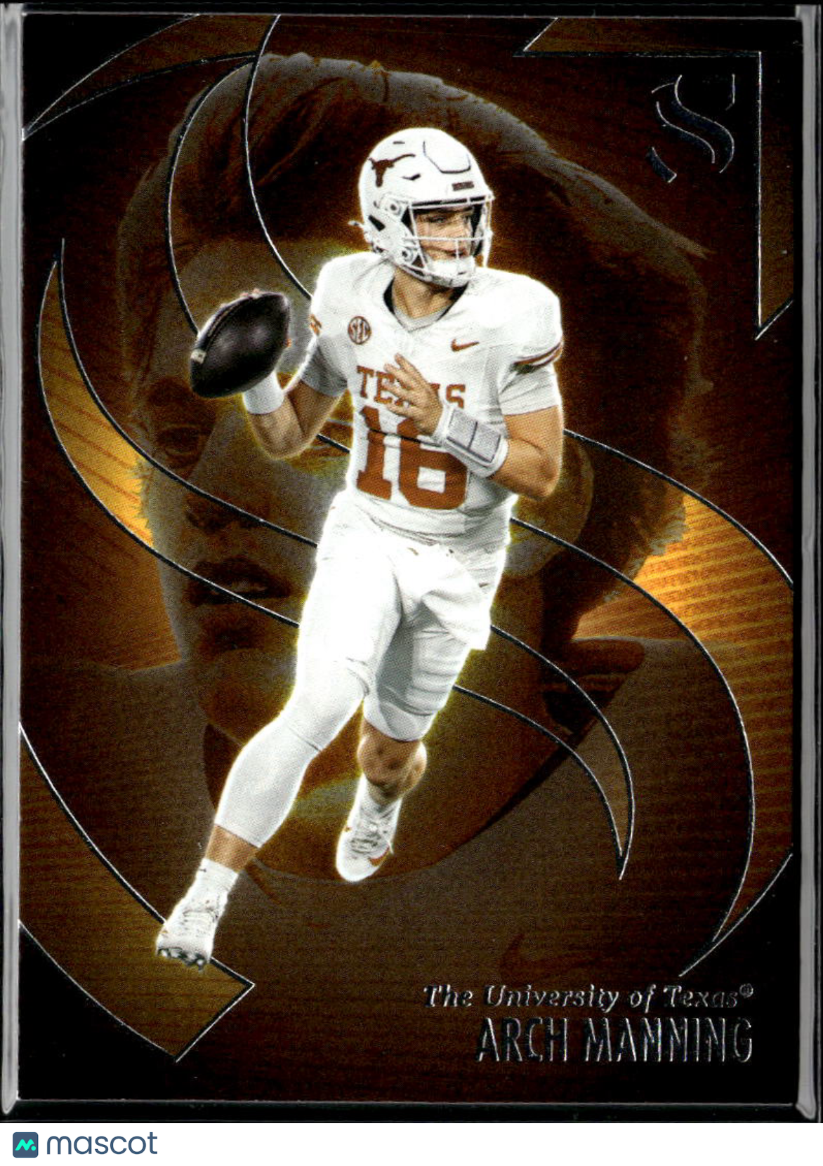 Arch Manning 2025 Silhouette Rookie RC Texas Longhorns
