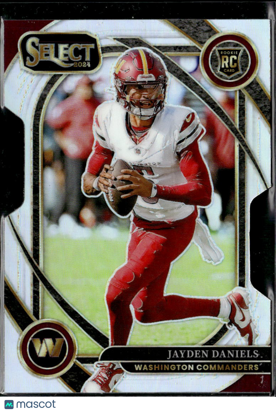 Jayden Daniels 2024 Select Club Level Silver Prizm Rookie RC Commanders