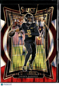 Jayden Daniels 2024 Select Red Shock Prizm Rookie RC Washington Commanders