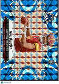 Jayden Daniels 2024 Panini Mosaic RC Blue Reactive Washington Commanders