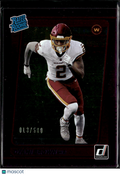 Dyami Brown 2021 Donruss Rated Rookie Purple /500 Washington Football Team