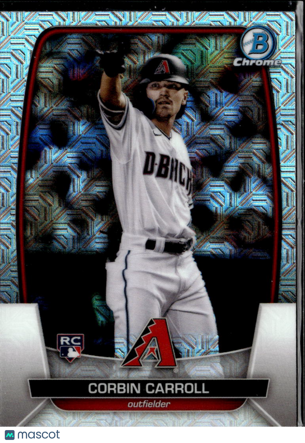 Corbin Carroll 2023 Bowman Chrome Mega Box Refractor RC Arizona Diamondbacks
