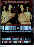 Jeremy Horn Diego Sanchez Chuck Liddell Randy Couture 2010 Topps UFC