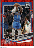 Luguentz Dort 2023-24 Optic Red Shock /130 Oklahoma City Thunder
