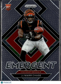 Ja'Marr Chase 2021 Prizm Emergent Rookie RC Cincinnati Bengals