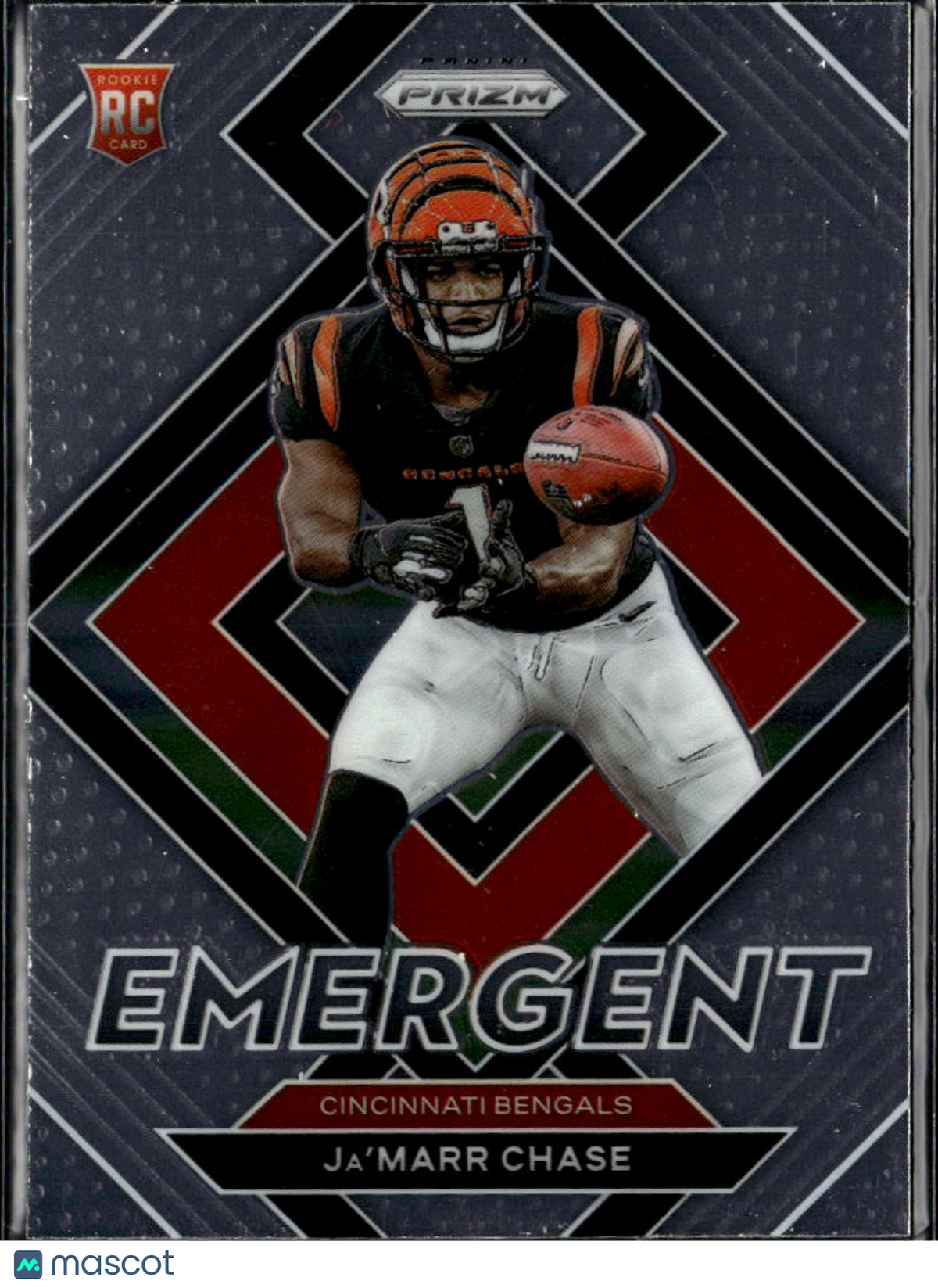 Ja'Marr Chase 2021 Prizm Emergent Rookie RC Cincinnati Bengals