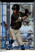 Yendry Rojas 2022 Bowman Heritage Blue Refractor /199 San Diego Padres