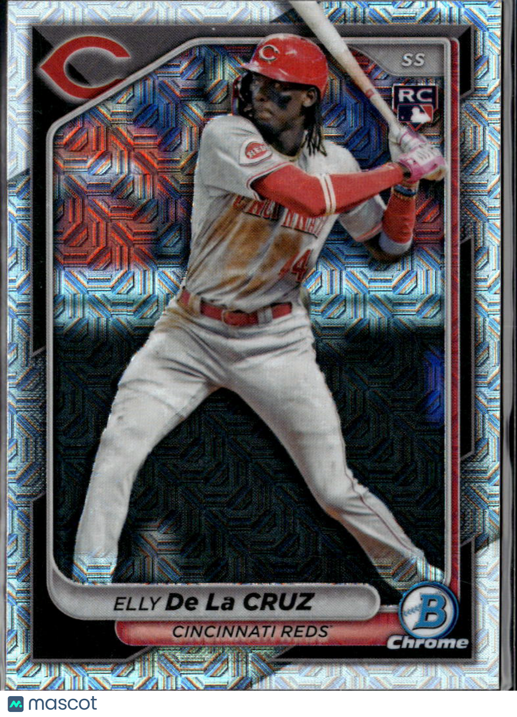 Elly De La Cruz 2024 Bowman Chrome RC Mega Box Mojo Refractor Cincinnati Reds