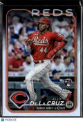 Elly De La Cruz 2024 Topps Chrome Rookie RC Refractor Cincinnati Reds