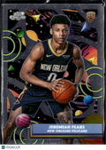 Jeremiah Fears 2026 Topps Chrome Cosmic Rookie RC New Orleans Pelicans
