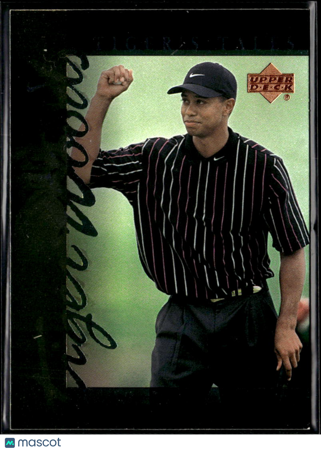 Tiger Woods 2001 Upper Deck Rookie RC Tiger's Tales GOLF