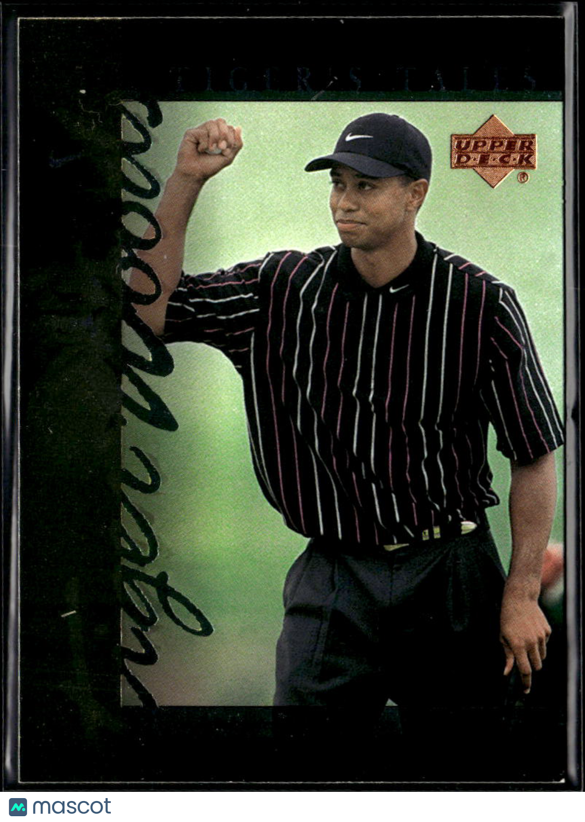 Tiger Woods 2001 Upper Deck Rookie RC Tiger's Tales GOLF