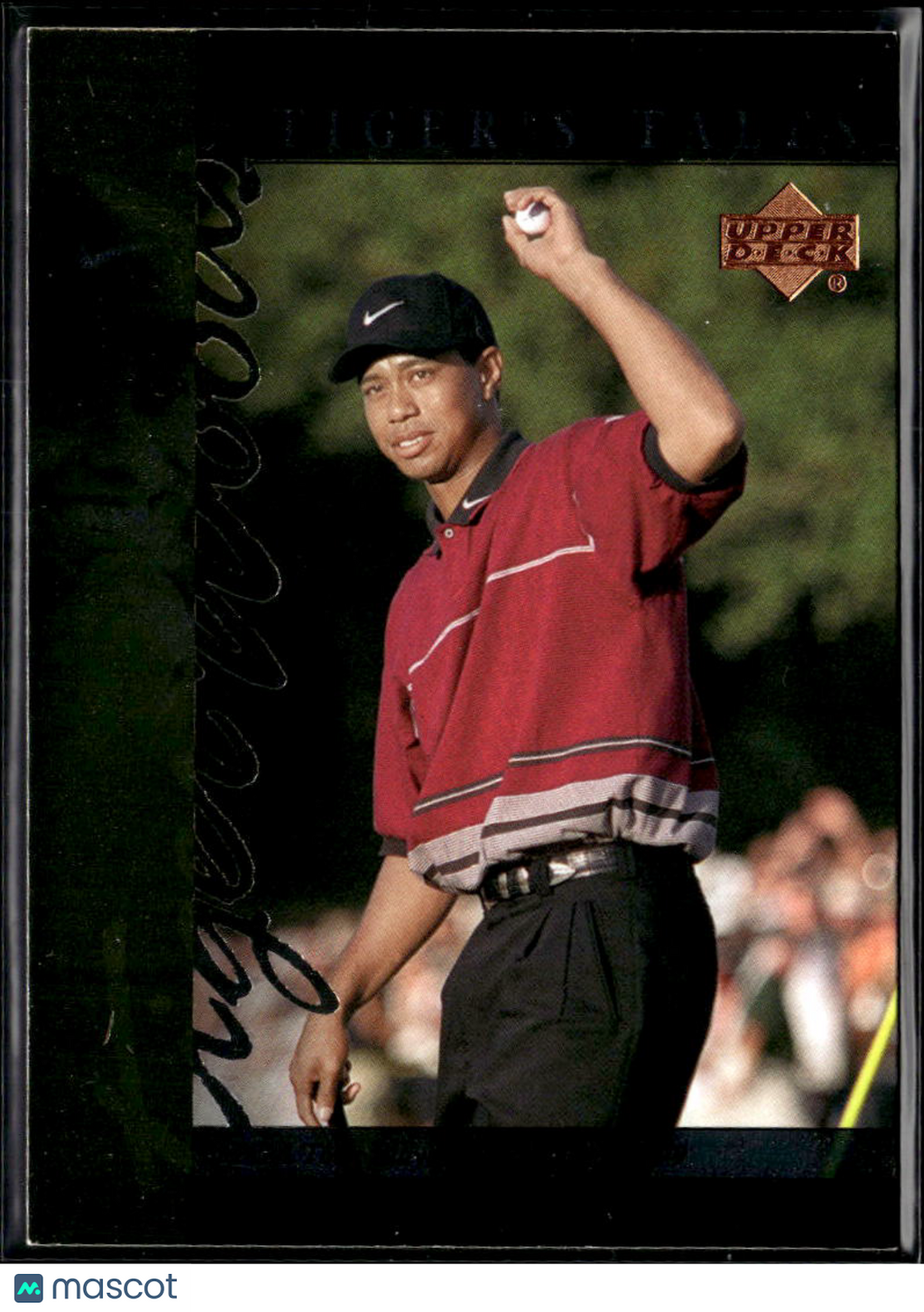 Tiger Woods 2001 Upper Deck Rookie RC Tiger's Tales GOLF