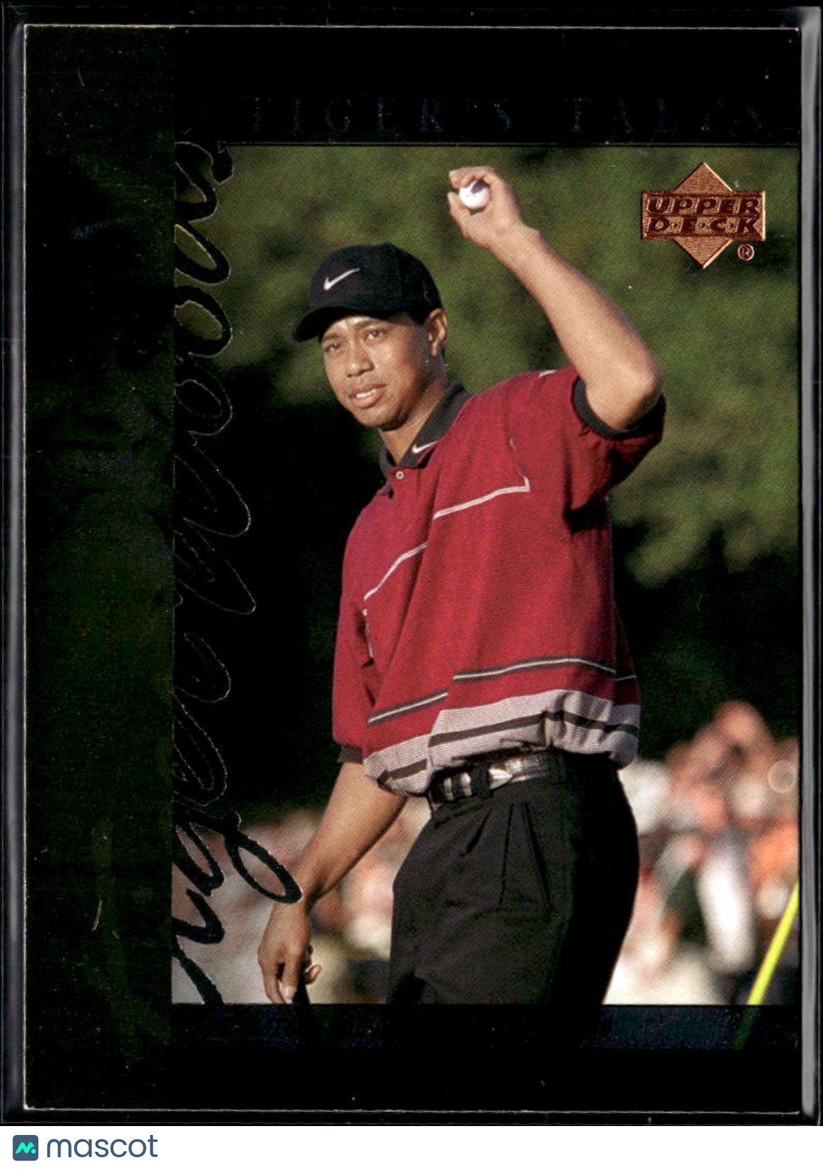 Tiger Woods 2001 Upper Deck Rookie RC Tiger's Tales GOLF