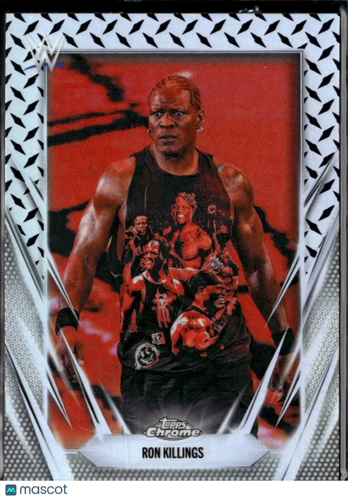 Ron Killings R-Truth 2026 Topps Chrome WWE Steel Refractor