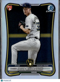 Jacob Misiorowski 2026 Bowman Chrome RED Refractor RC Milwaukee Brewers