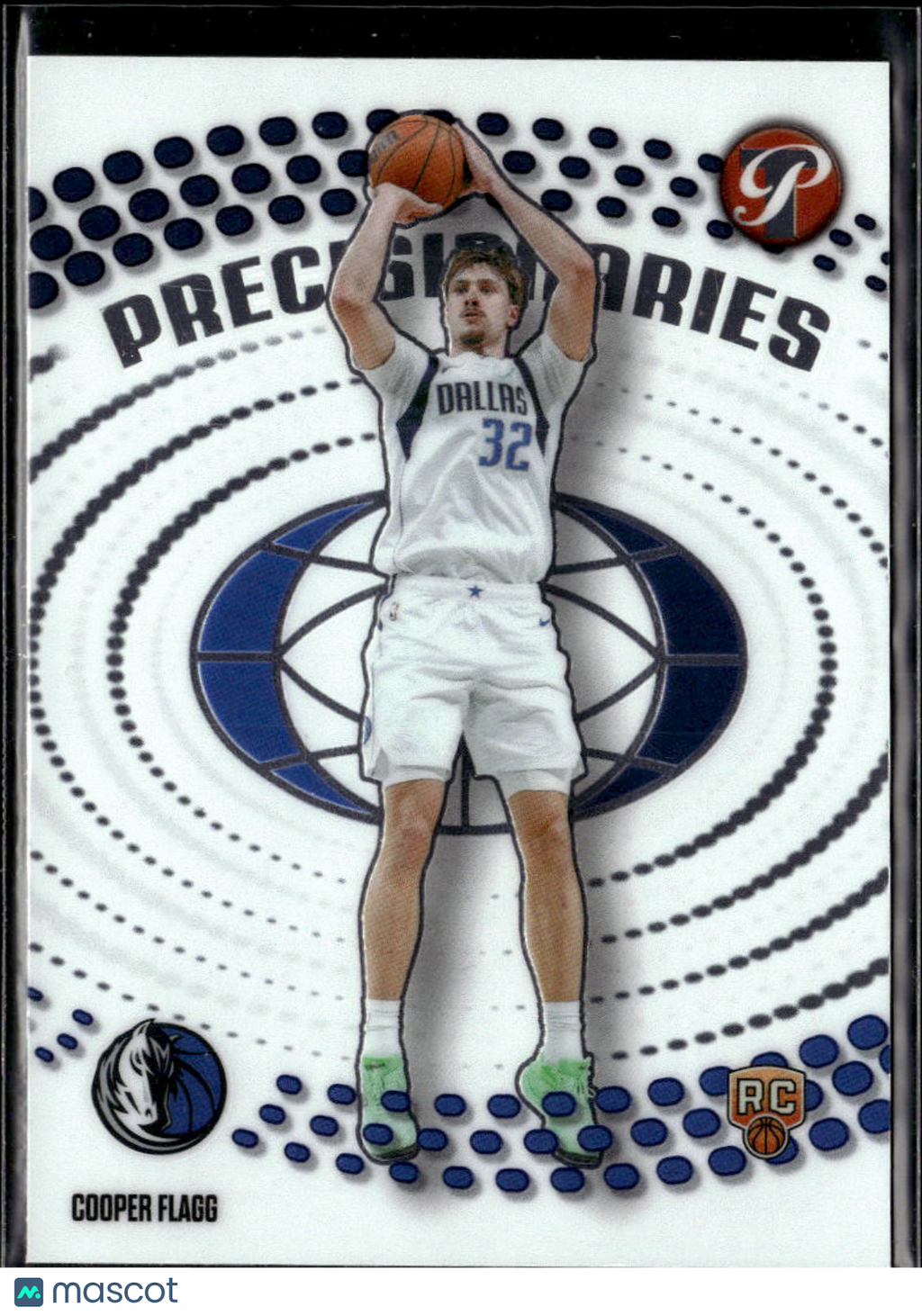 Cooper Flagg 2026 Topps Pristine Precisionaries RC Dallas Mavericks
