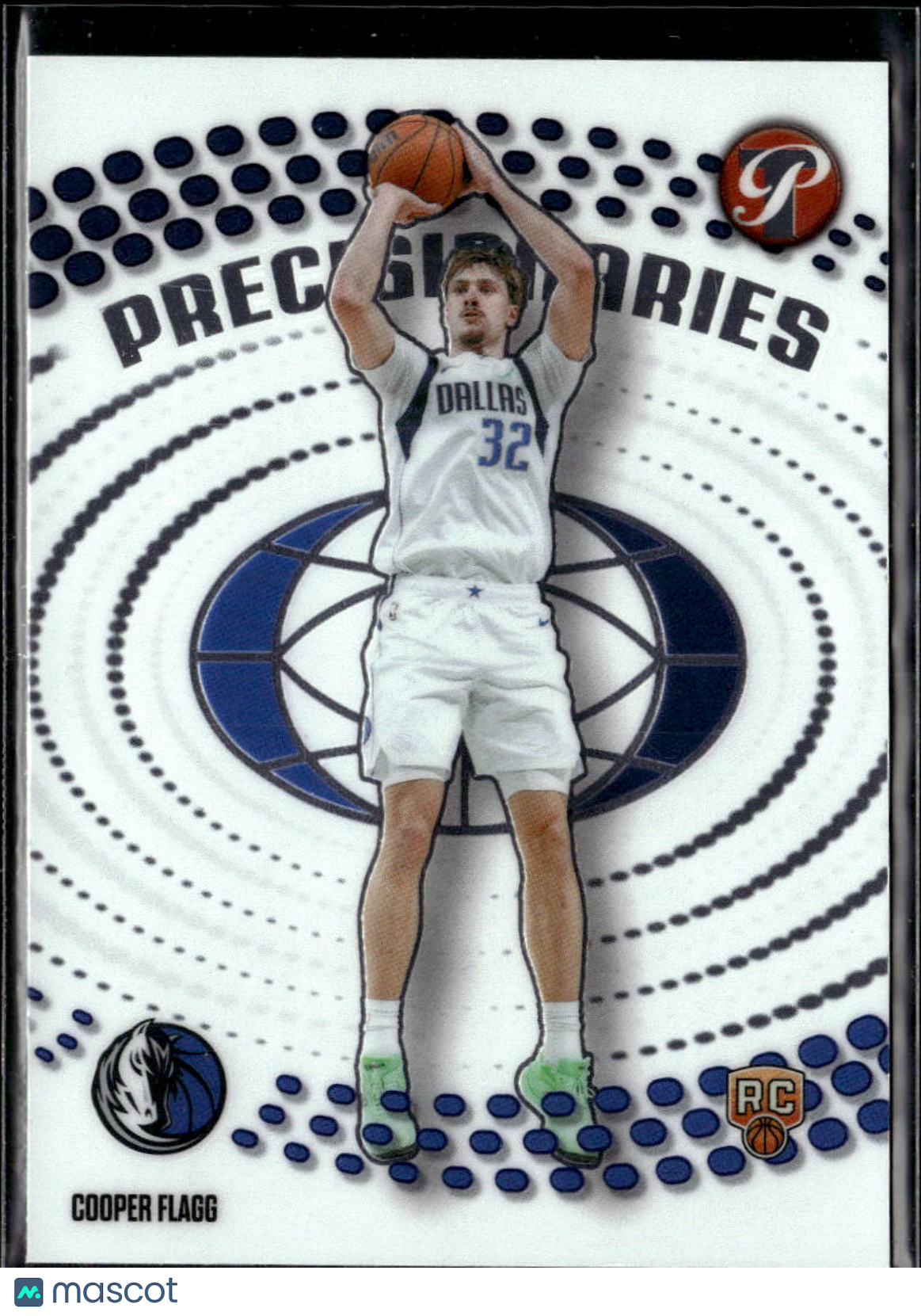 Cooper Flagg 2026 Topps Pristine Precisionaries RC Dallas Mavericks