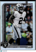 Ashton Jeanty 2025 Topps Chrome RC Refractor Las Vegas Raiders