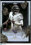 Cam Ward 2025 Topps Chrome RC Fortune 15 Refractor Tennessee Titans