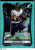Derrick Henry 2026 Bowman Chrome Aqua Refractor 145/199 Baltimore Ravens