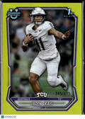 Jaden Craig 2026 Bowman Chrome 1st Yellow 245/275 TCU Horned Frogs