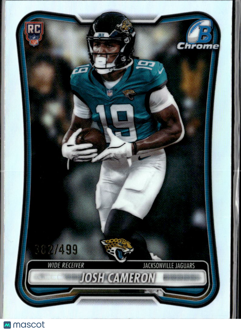 Josh Cameron 2026 Bowman Chrome RC Rookie Refractor /499 Jacksonville Jaguars