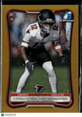 Avieon Terrell 2026 Bowman Chrome GOLD Refractor RC 27/50 Atlanta Falcons