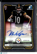 Kaden Wetjen 2026 Bowman Chrome Auto Autograph RC Pittsburgh Steelers