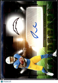 Omarion Hampton 2025 Impeccable Auto Autograph RC 63/75 Los Angeles Chargers
