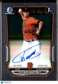 Keyner Martinez 2026 Bowman Chrome 1st Auto Autograph San Francisco Giants