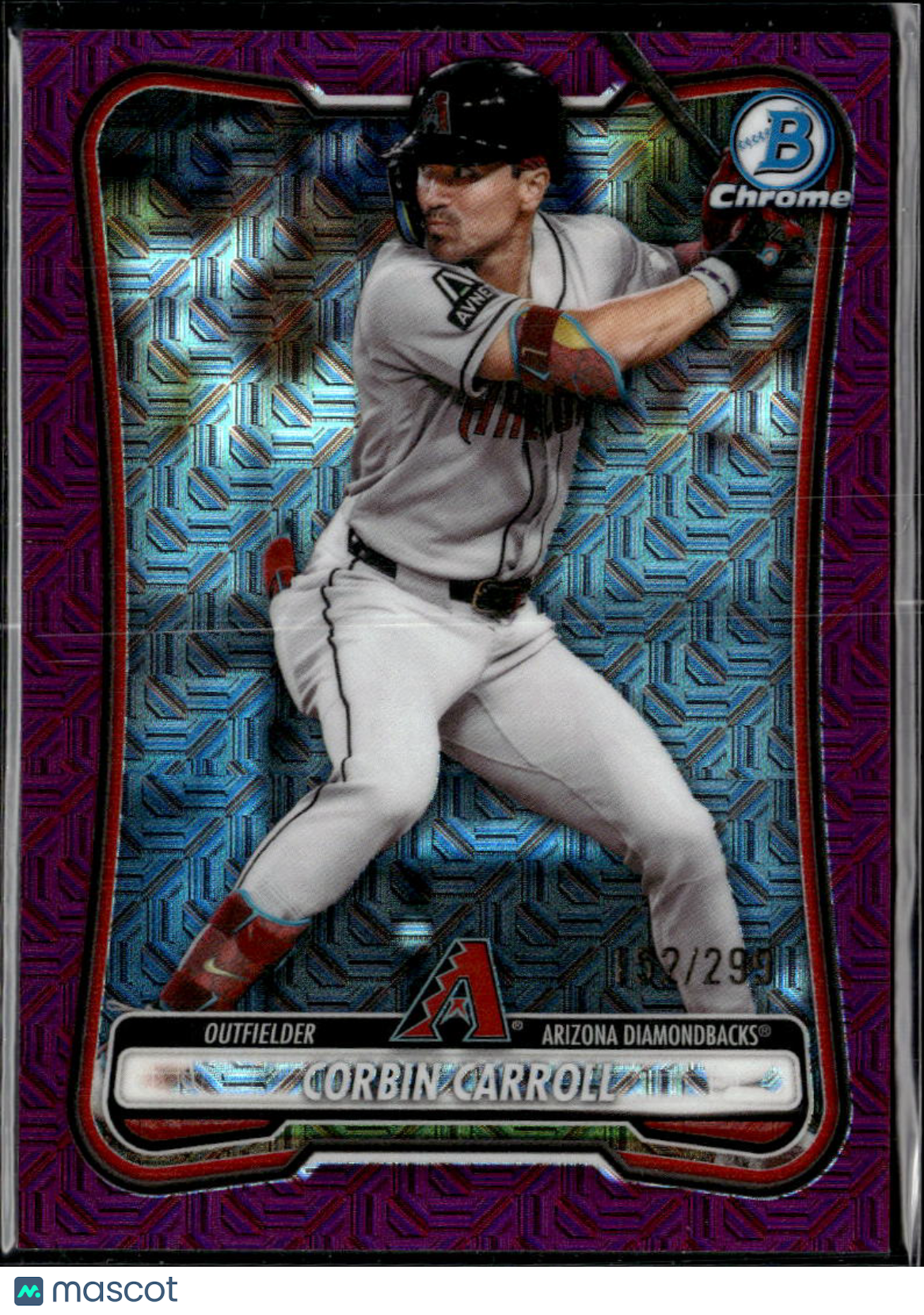 Corbin Carroll 2026 Bowman Chrome Purple Mega Box /299 Diamondbacks