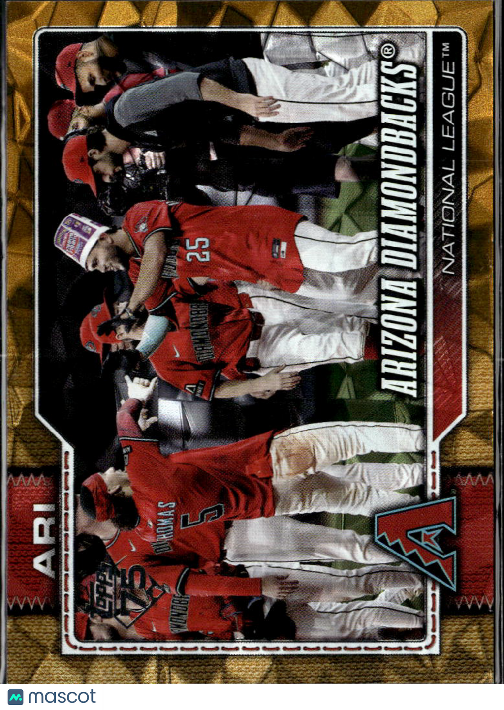 Arizona Diamondbacks 2026 Topps GOLD Diamante Team Card 46/50