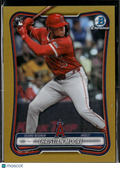 Christian Moore 2026 Bowman Chrome GOLD Refractor 12/50 Los Angeles Angels