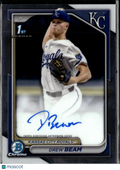 Drew Beam 2024 Bowman Chrome 1st Auto Autograph Kansas City Royals