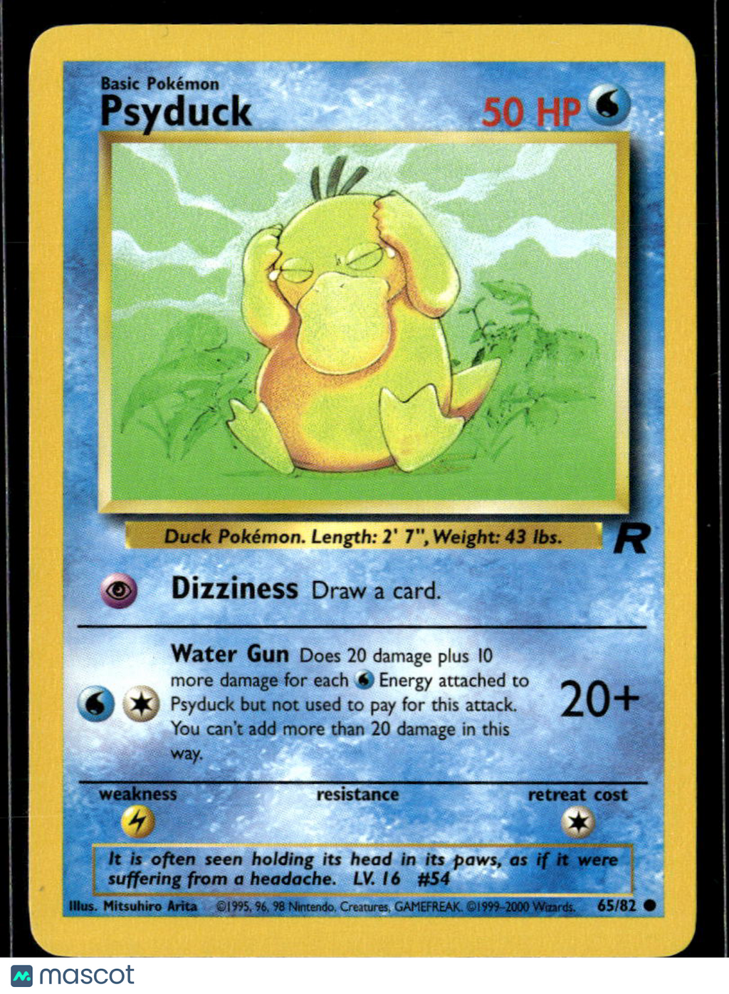 Psyduck 2000 Team Rocket #65/82