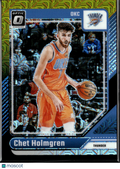 Chet Holmgren 2024-25 Optic Black GOLD SSP 3/8 Oklahoma City Thunder