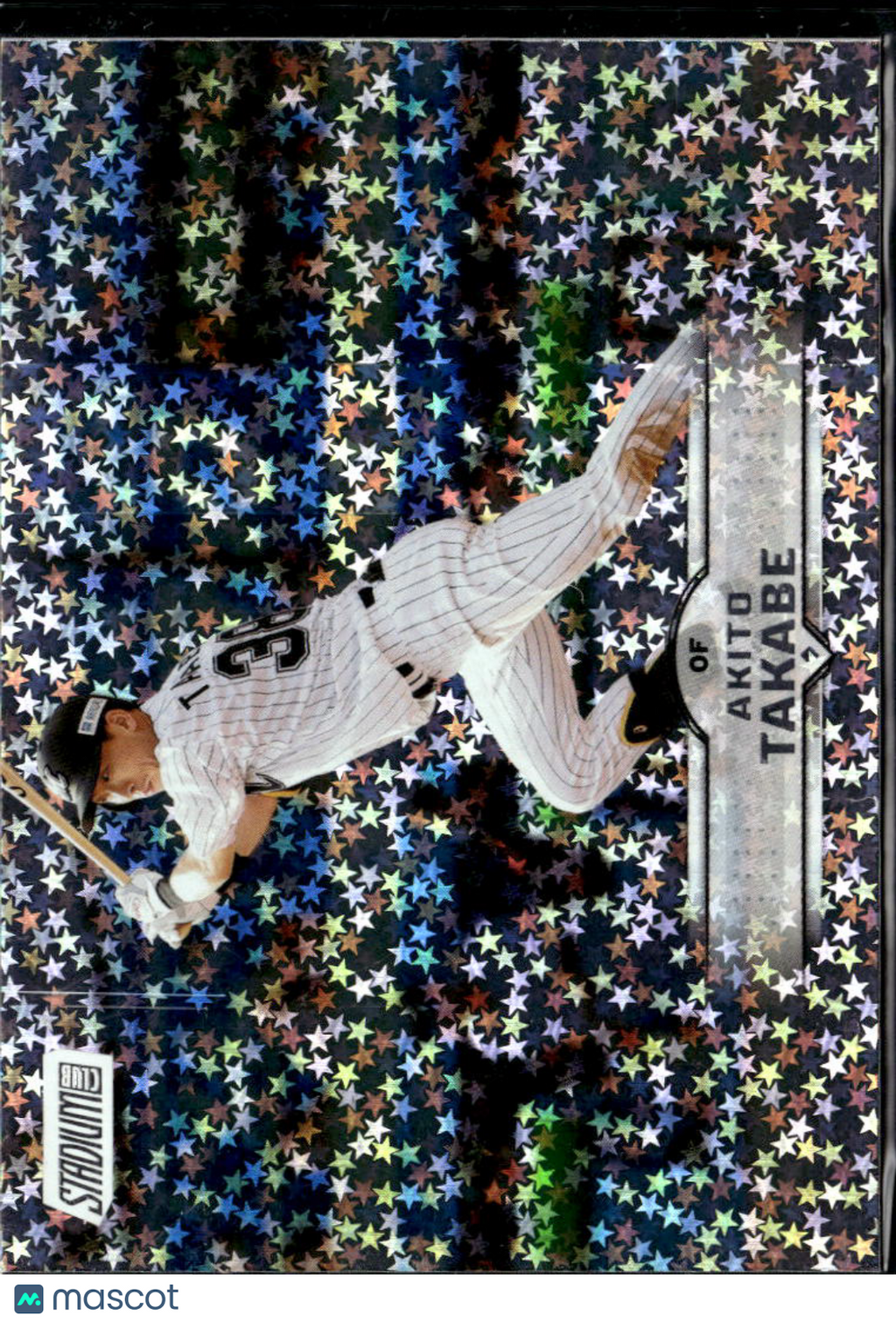 Akito Takabe 2025 Topps Stadium Club NPB Stars Chiba Lotte Marines