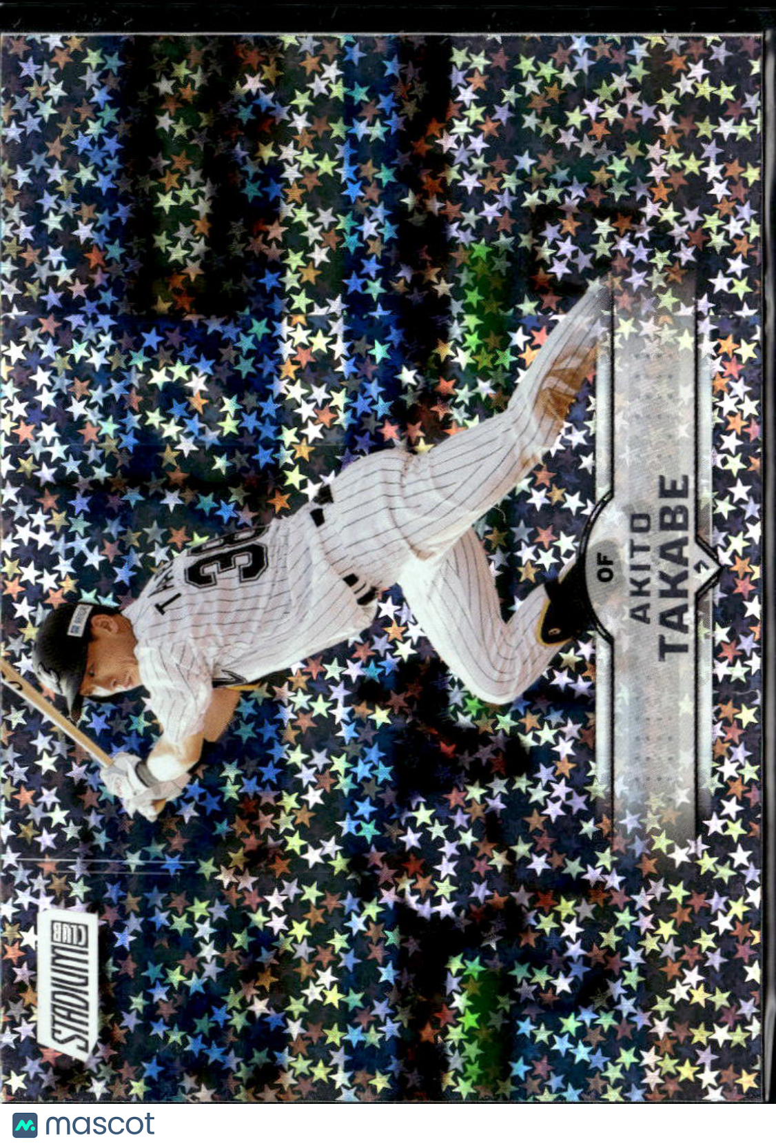Akito Takabe 2025 Topps Stadium Club NPB Stars Chiba Lotte Marines