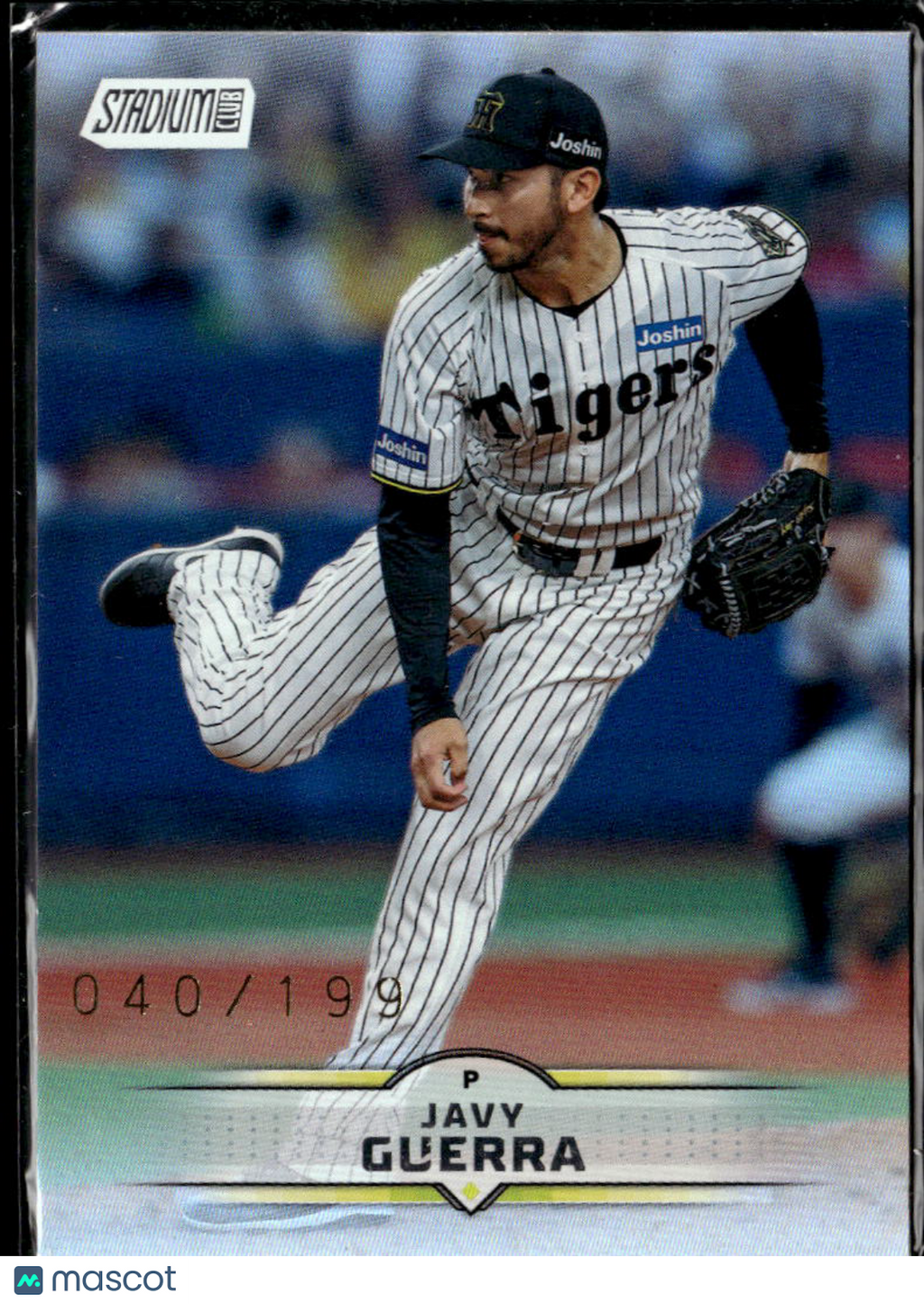 Javy Guerra 2025 Topps Stadium Club NPB /199 Hanshin Tigers