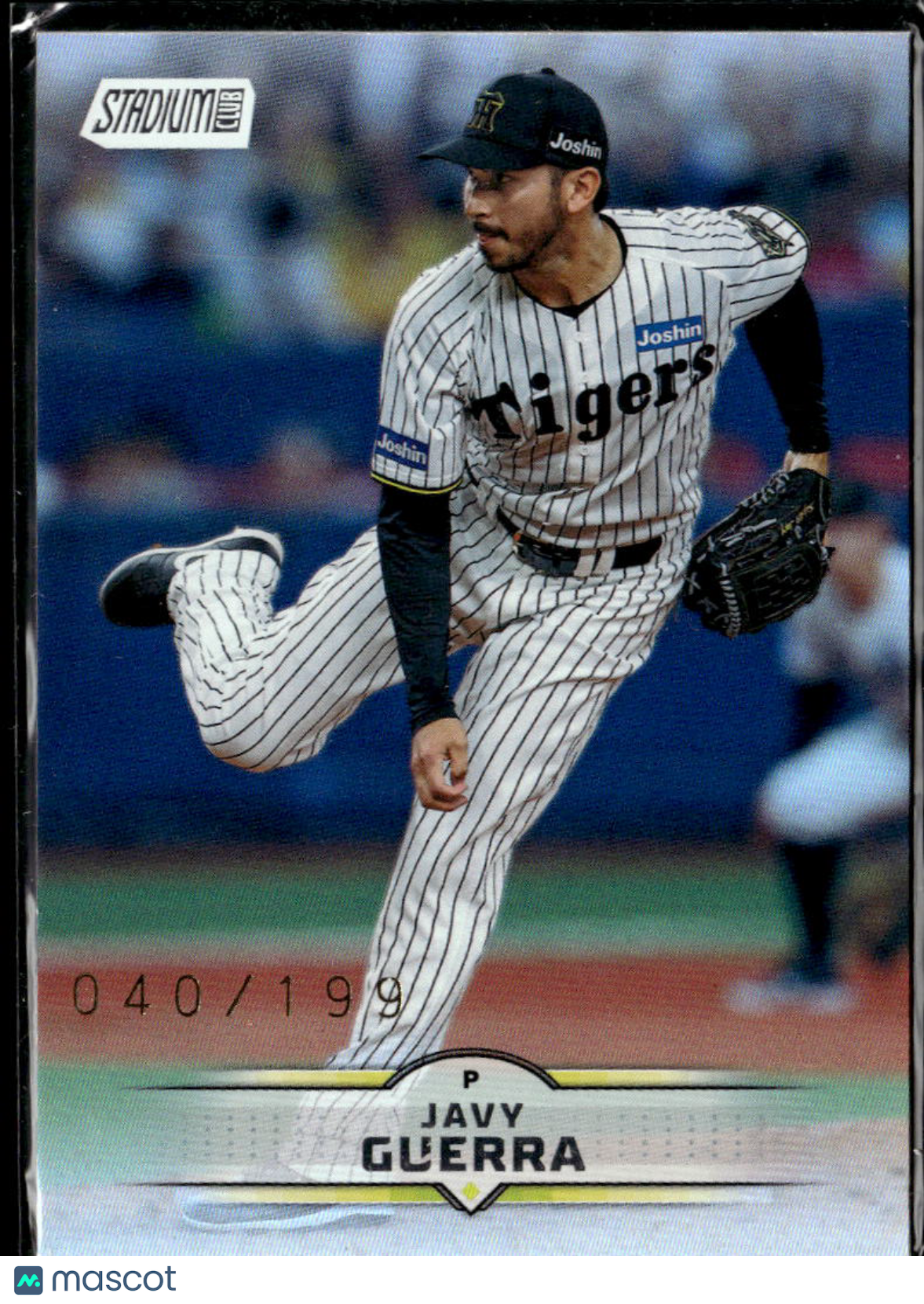 Javy Guerra 2025 Topps Stadium Club NPB /199 Hanshin Tigers